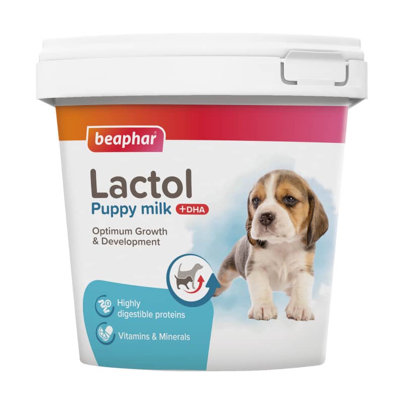 Beaphar Lactol Puppy Milk piena aizvietotājs jaundzimušiem kucēniem 2 kg